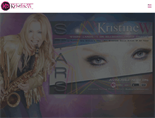 Tablet Screenshot of kristinew.com